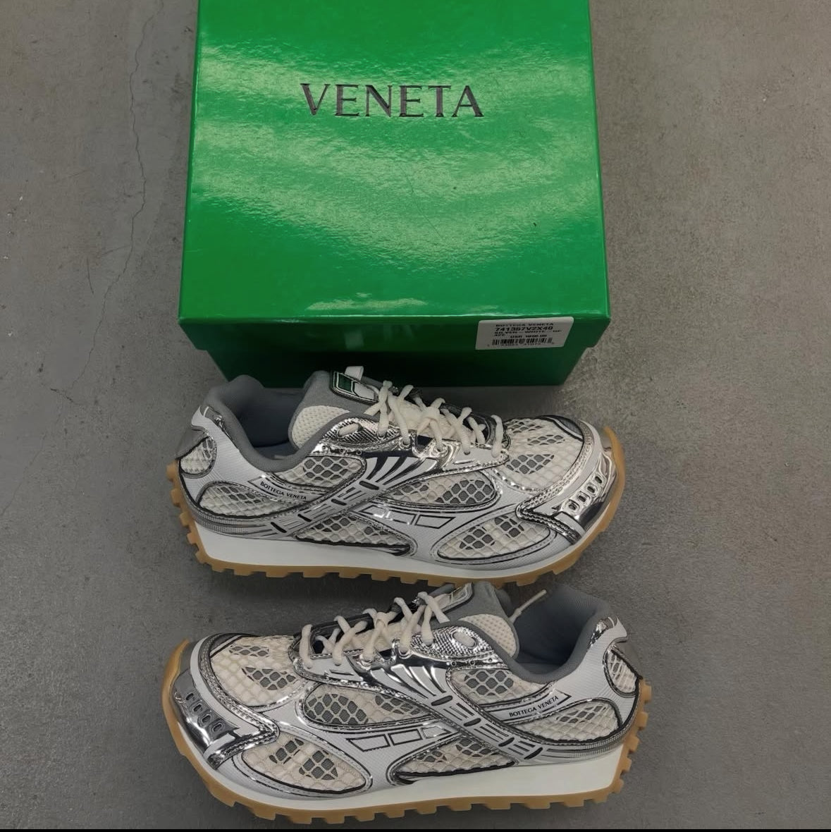 Bottega Veneta “ Silver”