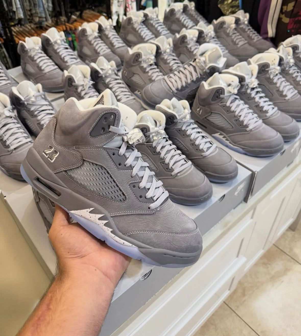 Jordan 5 “ Wolf Greys”